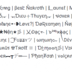 kí tự đặc biệt PUBG